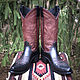 Men's cowboy boots black 'Cossacks'. Cossacks shoes. Cowboy belts and bags. Online shopping on My Livemaster.  Фото №2