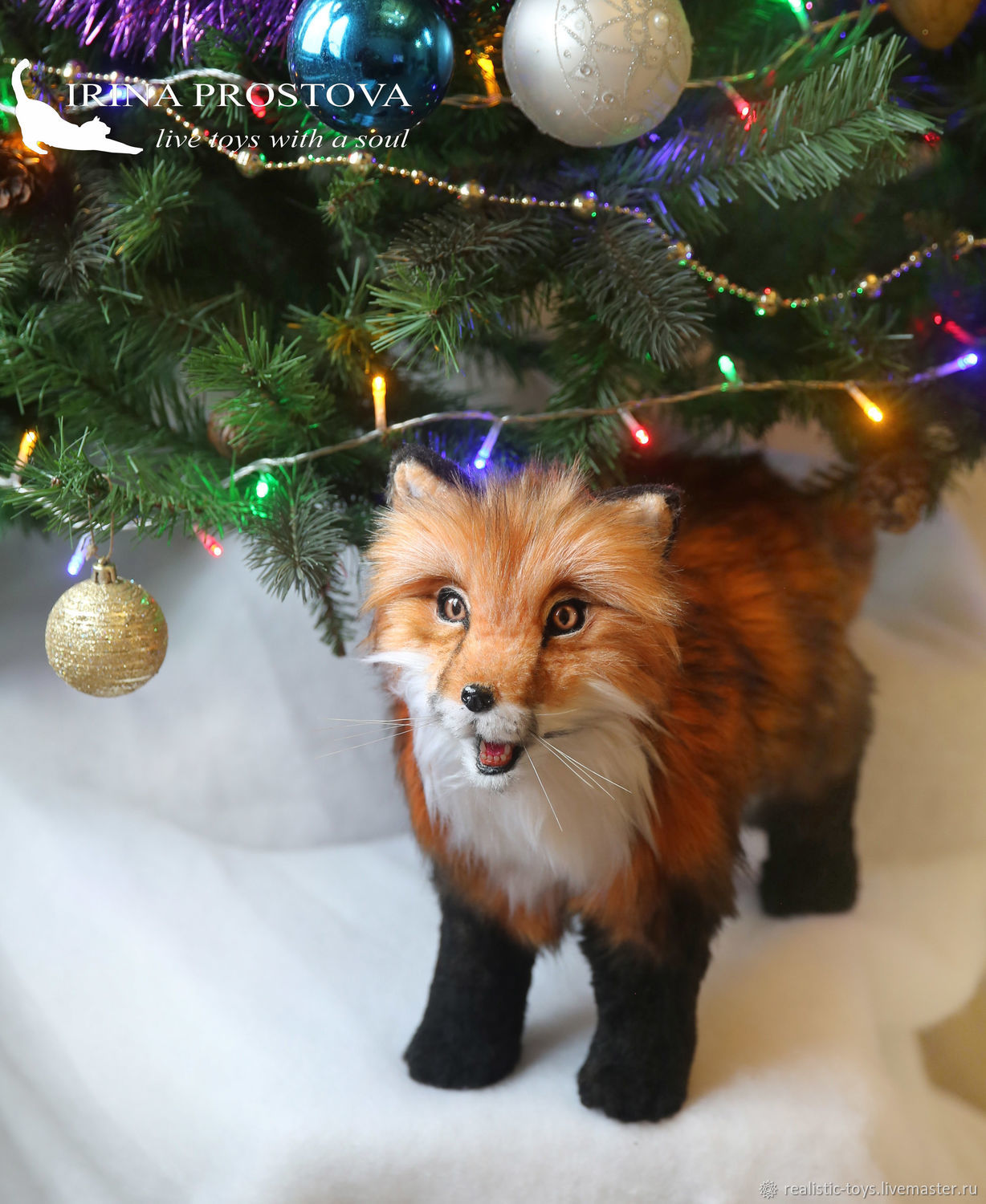 Лисенок. Подвижная мягкая игрушка на заказ в интернет-магазине Ярмарка ...