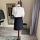 Юбка из твида ILLI tweed&jacket. Юбки. kupitvid (kupitvidilli). Ярмарка Мастеров.  Фото №4