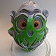 Carved candles: OWL, Candles, Moscow,  Фото №1