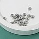 1 PCs. Spacer bead 5x2 mm Rhodium plated (5321-P), Beads1, Voronezh,  Фото №1