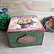 Order ' Mimosa' box for storage. Things history. Livemaster. . Storage Box Фото №3