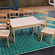 Set of furniture for 1/12 Dollhouse. Doll furniture. papa-marko. My Livemaster. Фото №5