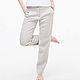Chinos trousers made of 100% linen. Pants. etnoart (etnoart). My Livemaster. Фото №4