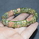 Bracelet of natural stone Unakite. Bead bracelet. naturalkavni. Online shopping on My Livemaster.  Фото №2