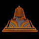 Настенный светильник Empire State Building. Настенные светильники. Мастерская Штуки. Ярмарка Мастеров.  Фото №4