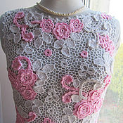 Одежда handmade. Livemaster - original item Irish lace. Top 