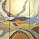Modular interior painting abstraction Trap for the sun. Pictures. House of the Sun (irina-bast). My Livemaster. Фото №4