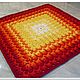 Order Colorful knitted handmade carpet from cord Italy-2. knitted handmade rugs (kovrik-makrame). Livemaster. . Carpets Фото №3