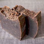 Juniper. Natural soap from scratch for a shave without irritation