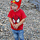 шапочка  Angry Birds в красном цвете, Шапки детские, Междуреченск,  Фото №1