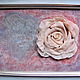 Объемная картина " Грезы нежной розы ". Pictures. Picture&miniature lacquer painting. My Livemaster. Фото №6