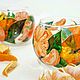 Подсвечник "Мандаринки" (1шт.), Свечи, Москва,  Фото №1