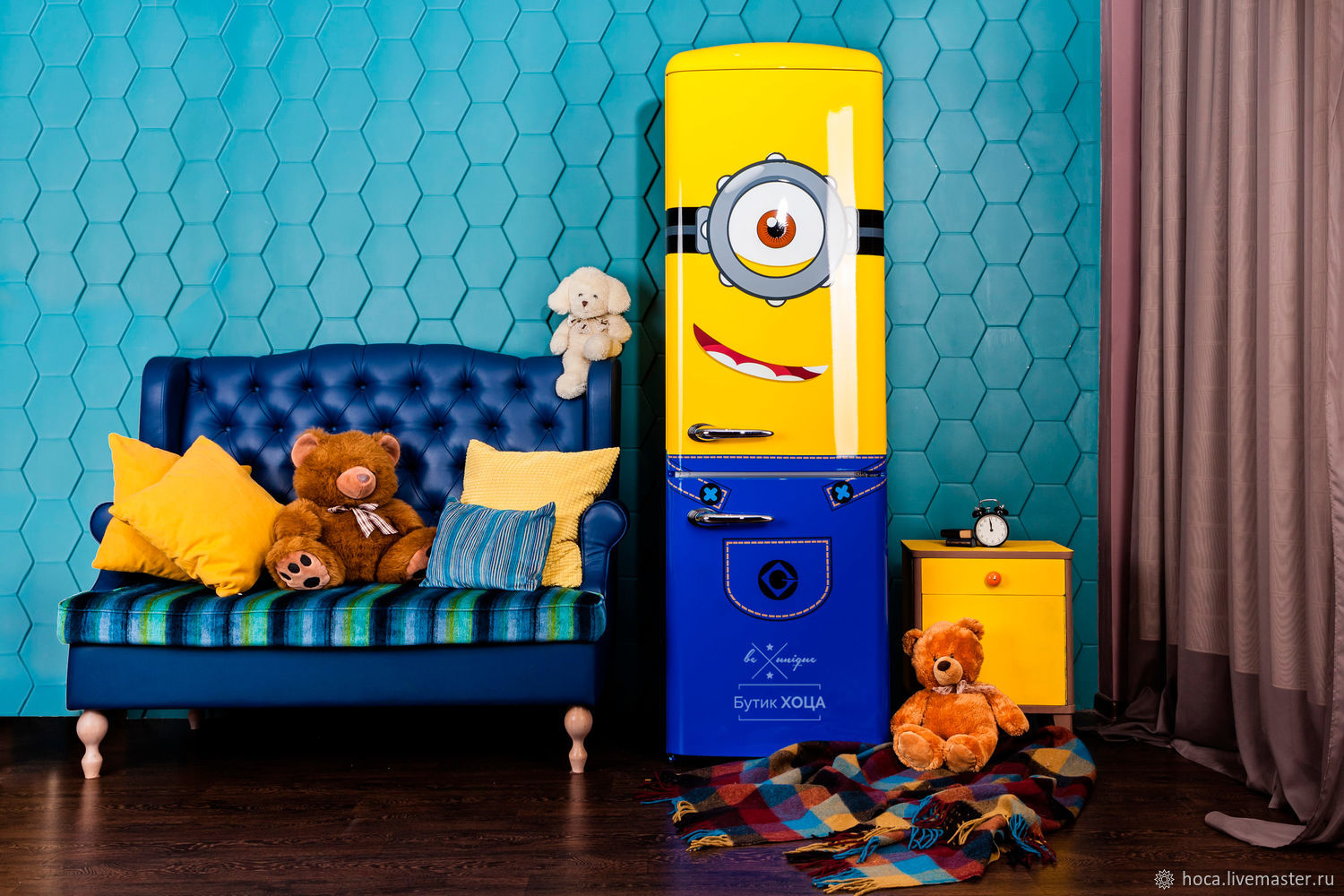Дизайнерский холодильник Gorenje Minion – купить на Ярмарке Мастеров ...