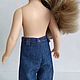 Jeans for Paola Reina 32 cm. Clothes for dolls. svetlana-2016. My Livemaster. Фото №4