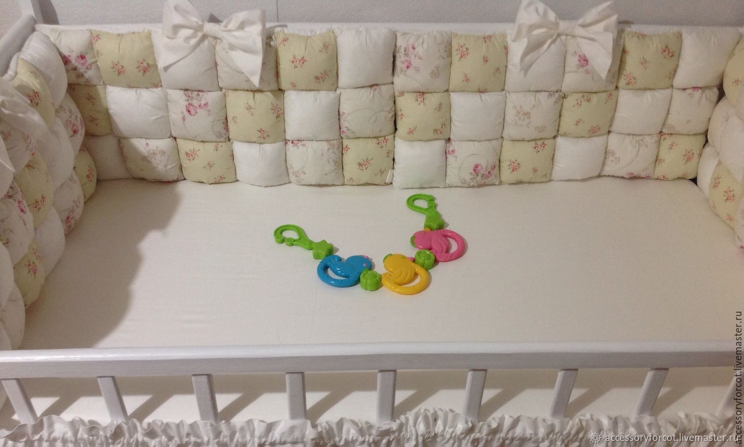 сшить бортики на кровать для новорожденных своими руками