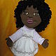 Leah textile doll. Dolls. Nadejda. Online shopping on My Livemaster.  Фото №2