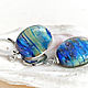 Order Earrings 'Rainbow' copyright glass. Anna Ivanova. Lampwork jewelry. Livemaster. . Earrings Фото №3
