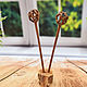 Kanzashi hairpins 'Spheres'. Hairpin. OakForest Wooden Jewelry. Online shopping on My Livemaster.  Фото №2