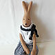 Soft toy hare. Stuffed Toys. handsewingtoys. My Livemaster. Фото №5