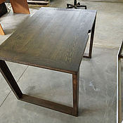 Для дома и интерьера handmade. Livemaster - original item Computer table made of oak 800h1200 mm. Handmade.