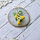 Кулон Лимоны, Кулон с лимонами, Подвеска лимон, Lemon necklace. Кулон. Magic_Crochet. Интернет-магазин Ярмарка Мастеров.  Фото №2