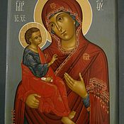 Картины и панно handmade. Livemaster - original item Icon PR. Virgin Mary Of Jerusalem. Handmade.