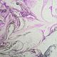 'Melancholia' marbled Paper, Scrapbooking paper, Moscow,  Фото №1