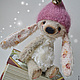 Зайчик Кнуки (13 см). Мягкие игрушки. Анастасия Купцова (bearka). Ярмарка Мастеров.  Фото №4