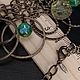 Винтаж: Колье Avon винтаж. Маркировка. Стекло. Колье винтажные. Butiklux. Ярмарка Мастеров.  Фото №4