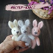 Мишка игрушка для фотосессии новорожденного миниатюрный реквизит
