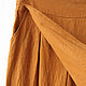 Order Designer pants with 100% linen skirt. etnoart. Livemaster. . Pants Фото №3