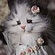 Marshmallow is a Cat toy. Teddy Toys. Knitted toys Olga Bessogonova. My Livemaster. Фото №5