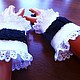 Комплект аксессуаров / воротничок и манжеты/ белый хлопок. Воротнички. ERIO SHOP. Ярмарка Мастеров.  Фото №6