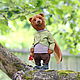 Bear-Beetle (Teddy Bear dressed in a suit of beetle). Teddy Bears. PROTEDDY (Olga Arhipova). Ярмарка Мастеров.  Фото №4