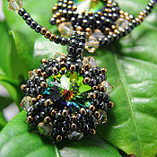 Украшения handmade. Livemaster - original item Necklace and earrings bead 