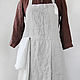 Perfect apron (unisex) made of 100% linen, Aprons, Tomsk,  Фото №1