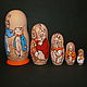 Nesting doll The Tale of Peter Rabbit. Dolls1. color of magic. My Livemaster. Фото №5