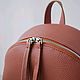 Кожаный женский рюкзак Gorgeous M. Рюкзаки. AUGUST BAGS. Ярмарка Мастеров.  Фото №5