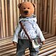 Заказать Мишка Тедди ручная работа. Ольга(Teddy Bear BOS). Ярмарка Мастеров. . Игрушки Фото №3