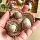 Мухоморы из папье-маше, елочные игрушки. Елочные игрушки. Мастерская Елены Захаровой. Ярмарка Мастеров.  Фото №7