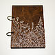 Sketch pad 22x22sm with wooden cover " In the field". Sketchbooks. EVAG. My Livemaster. Фото №4