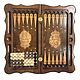 Backgammon carved Art. .021 ' Graceful lion'. Backgammon and checkers. Gor 'Derevyannaya lavka'. Online shopping on My Livemaster.  Фото №2