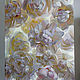 The painting 'White peonies in the contour' oil on canvas 80h100cm, Pictures, Moscow,  Фото №1