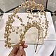 Кокошник «Изумруд Shine». Диадемы. KUDESNITSA Designer Accessories. Ярмарка Мастеров.  Фото №4