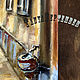 Oil painting city of PRAGUE. Golden lane. Pictures. pictures & decor of TanyaSeptember. My Livemaster. Фото №6