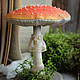 The fly agaric Amanita muscaria, Dolls, Tver,  Фото №1