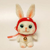 Куклы и игрушки handmade. Livemaster - original item Felt toy: Bunny. Handmade.