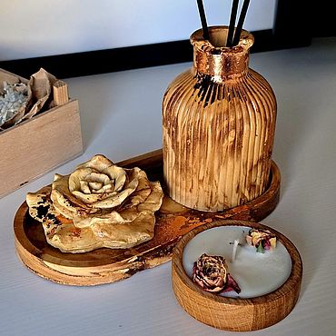 "Античность" Интерьерный набор с аромокамнем. ДекорОтЕлены || DecorFromElena. Для дома и интерьера ручной работы - Ярмарка Мастеров Для дома и интерьера ручной работы. Ярмарка Мастеров - ручная работа "Античность" Интерьерный набор с аромокамнем. Handmade.