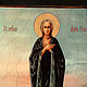 Wooden icon 'Sv. Mary Of Egypt'. Icons. ikon-art. My Livemaster. Фото №5